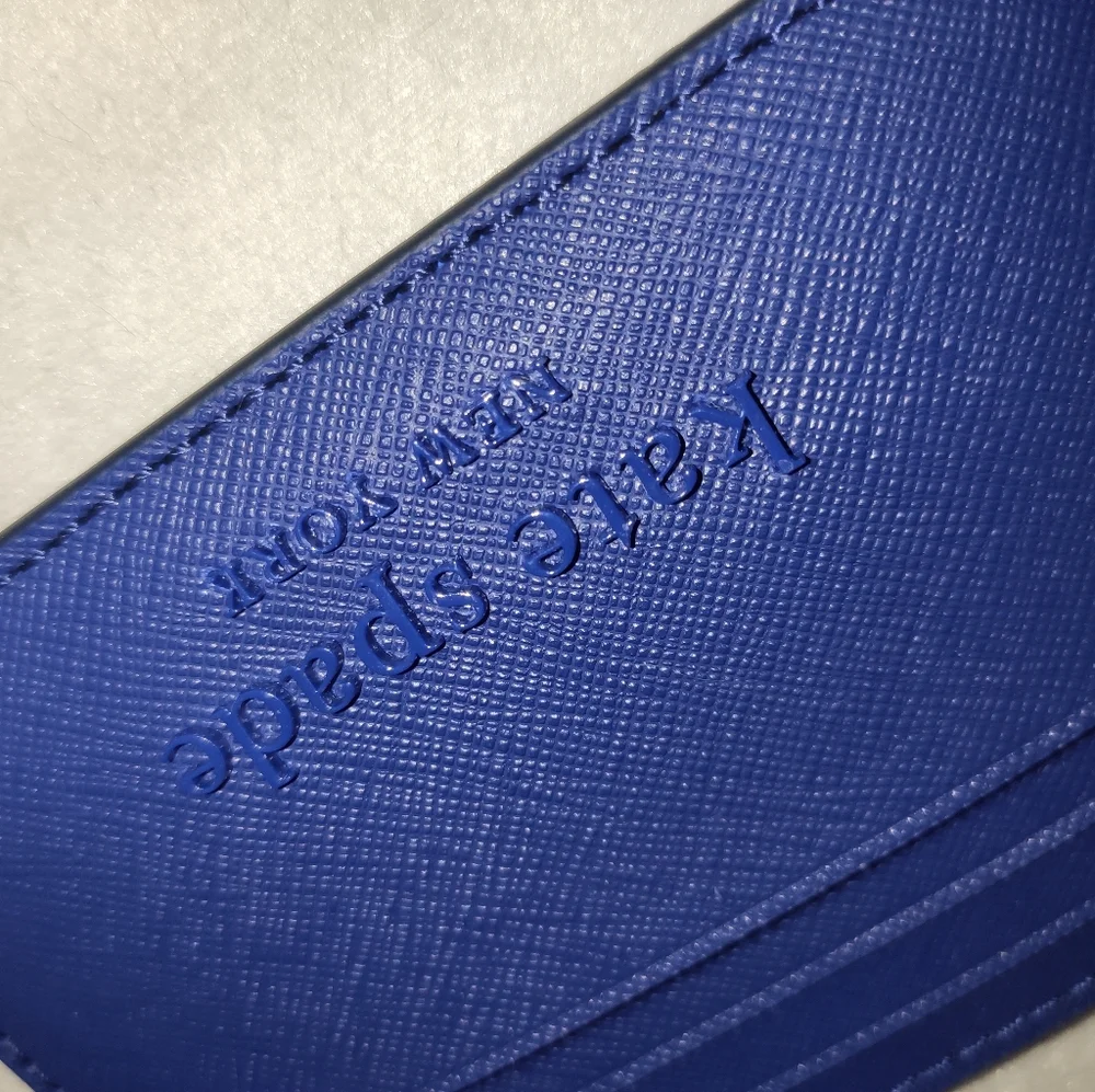 Kate Spade Cardholder Deep Azure